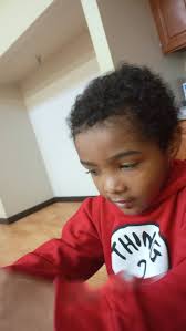 Grandfather playing bingo with grandson