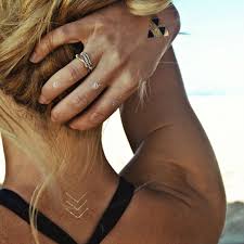 Find out here when beauty collection's amanda mande. Tattoos Ephemeral Tattoos Gold Silver And Black Dakota