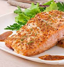 kizhuch zapechennyj s medom i gorchicej recept eda rybnye recepty recepty lososya