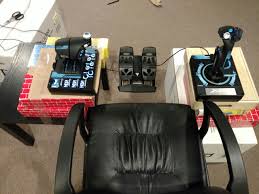 Modded My Office Chair With A Hotas Mount For About 25 Album On Imgur