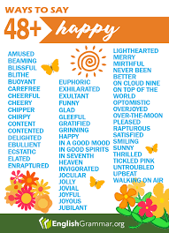 Ways To Say Happy Essay Writing Skills English Vocabulary Words Learn English Words