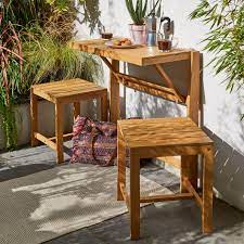 Small wooden garden table argos. This Argos Garden Bench Turns Into A Bistro Set Perfect For Small Gardens Garden Furniture Sale Argos Garden Furniture Wooden Garden Table