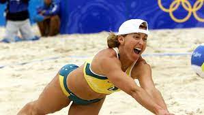 #women's beach volleyball #group c match 30 #misty may and kerri walsh #schwaigers #olympics #tagging this in case people want to help #may and walsh: Great Olympic Moments Sydney 2000 Women S Beach Volleyball Final