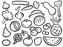Ausmalbilder Zum Ausdrucken Obst Und Gemuse Www Ausmalbilder In 2020 Kindergarten Malvorlagen Gemuse Fur Kinder Ausmalen