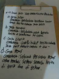 Sebutkan 4 Buah Perubahan Yang Diakibatkan Oleh Gaya Berikan Contoh Masing Masing Dalam Kehidupan Brainly Co Id