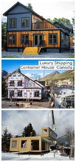 Luxury Shipping Container House Canada Container House Shipping Container House Container House Plans