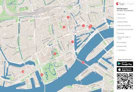 Locate rotterdam hotels on a map based on popularity, price, or availability, and see tripadvisor reviews, photos, and deals. Rotterdam Printable Tourist Map Sygic Travel