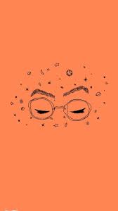 720x1280 Background Wallpaper Eyes Stars Dream Tumblr Wallpapers Orange Aesthetic Orange Wallpaper Aesthetic Backgrounds