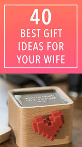 There comes a point when your wife will realize you are only buying her flowers because you can't think of another thoughtful gift for her. We Put Together A Versatile List Of Top Tier Gifts That Will Even More Solidify That Your Wife Married The One 40th Gifts Best Gifts Favorite Things Gift