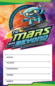 vacation bible school vbs to mars and beyond large promotional poster