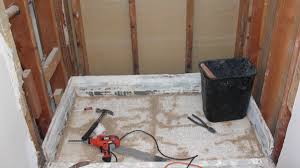 The best diy mix for a shower pan is a combination of a basic mortar mix with sand and portland cement added in. Old Custom Shower Pan Retaining Water Plumbing Forums Professional Diy Plumbing Forum
