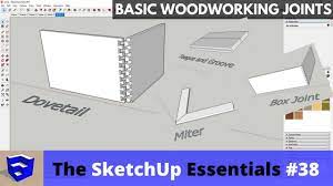 Navigate to the location where you want to save your exported file. Creating Woodworking Joints In Sketchup The Sketchup Essentials 38 Youtube