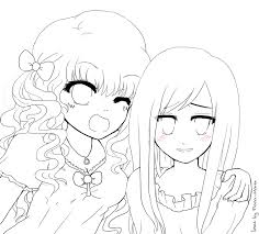 Zaara decided to relax with a bit of coloring. Bff Anime Coloring Pages