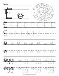 Free Printable Tracing Letter E Worksheet Letter Tracing Printables Letter E Worksheets Writing Practice Worksheets