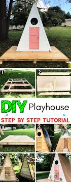 Learn how to build a beautiful and fun backyard playhouse for your children or grandkids. 10 Free Diy Playhouse Plans For Kids Diy Old Things