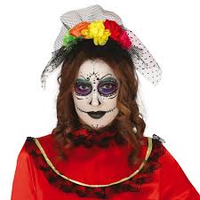 ▷ Comprar Diadema Catrina Flores Multicolor
