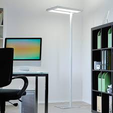 Office Led Stehlampe Quirin Aus Alu 110w 4 000k Tish