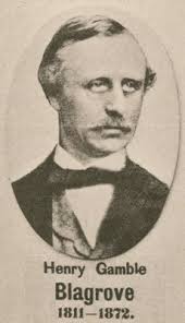 Henry Gamble Blagrove by English School: Fine art print