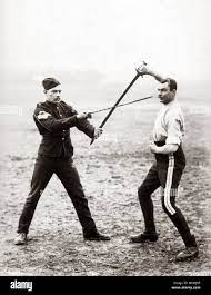 c.1890's British army regiment uniform - swordsmen 17th lancers Stock Photo  - Alamy