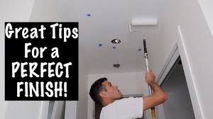 How To Prep A Ceiling For Paint Painted Ceiling Carpenter Work Ceiling