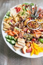Southern Pimento Cheese Snack Tray Bourbon And Honey Recipe Recipes With Fruit And Vegetables Traditional Thanksgiving Recipes Cheese Appetizers Tray