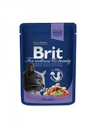 Wet cat food has some significant nutritional advantages over dry cat food. Brit Premium Cat Pouches With Cod Fish Brit
