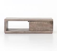 Dupree 48 Quot Storage Coffee Table Potterybarn In 2020 Coffee Table Pottery Barn Coffee Table Coffee Table With Storage