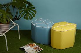 Mix and match with the arlo sunbrella bean bag. Outdoor Pouf Light Blue Design By Nico Nicolette De Waart
