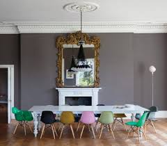Whether finished light, dark, or golden, an oak dining room chair is equal parts sturdy and chic. Dining Room Chair Color