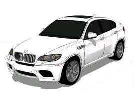 Bmw X6 E71 3d 3ds Model For 3d Studio Max Bmw X6 Bmw Model