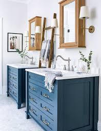 Farmhouse style is a popular design aesthetic due to its simplistic charm, warmth and earthy color palette and would look especially fantastic in a bathroom. Fresh Take On A Modern Farmhouse