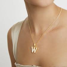 Pick out the chain and charms that express your story and style. The Iced Out Varsity Letter Pendant Necklace The M Jewelers