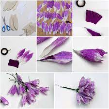 Crepe paper is really easy to work with. 1001 Ideas For Diy Paper Flowers To Decorate With