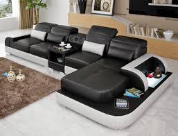 Contemporary Living Room Italian Leather Sectional Sofa Corner Sectional Sofa Italian Leather Sectional Sofa Spacious Sofa