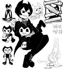 Resultado De Imagen Para Bendy And The Ink Machine Anime Bendy And The Ink Machine Anime Ink Bendy e o jogo de cuphead de música de máquina de tinta, demônio de tinta de bendy, png. pinterest