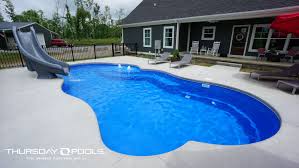 Sun Day Fiberglass Pool By Thursday Pools Fiberglass Pools Pool Pool Designs