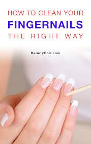 See full list on wikihow.com How To Clean Your Fingernails The Right Way Fingernails Fall Makeup Looks How To Apply Makeup