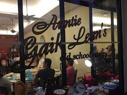 Auntie gaik lean's, penang island: Menu Picture Of Auntie Gaik Lean S Penang Island Tripadvisor