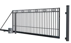 Elektrisches Schiebetor Mit Motor Lieferung Hoftor 400cm X 144cm Schiebetor Elektrisches Schiebetor Hoftor