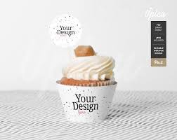 Cupcake Mock Up 9 Mockup Wrapper Mocking