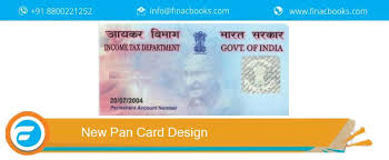 New Pan Card Design Finacbooks Card Design Tax Refund Cards