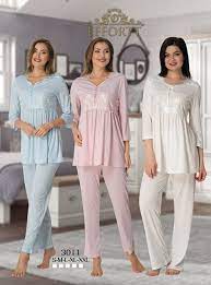 Effort 3011 Dantelli Lohusa Pijama Takim Effort Markamizin 3011 Dantelli Lohusa Pijama Takim Modeli Bir Tik Uzaginizda Sizleri Bekliyor Effo Pijama Giyim Taki