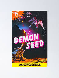 Demon Seed" Poster for Sale by RetroTrader | Redbubble