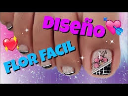 Uñas bonitas negras con rojo bonitas uñas largas sin pintar uñas postizas bonitas y cortas. Diseno De Unas Pies De Flores Easy Flowers Toenail Youtube Disenos De Unas Pies Arte De Unas De Pies Unas Pies Decoracion