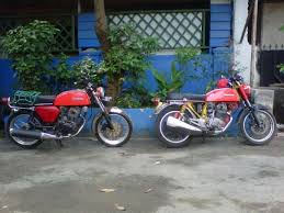 Hasil gambar untuk modifikasi touring motor tiger
