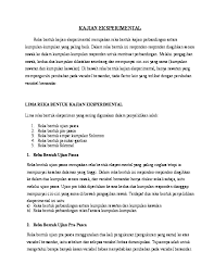 Kajian ini berbentuk mixed methods design yang bertujuan untuk menganalisis data kuantitatif dan kualitatif (creswell, 2005). Doc Kajian Eksperimental Dan Kajian Campuran Nuraini Abu Academia Edu