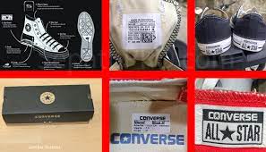 M64zdm2c00191 (sepatu kanan) size label converse original keterangan kode pabrik (8e) : 8 Cara Membedakan Sepatu Converse All Star Asli Dengan Yang Palsu