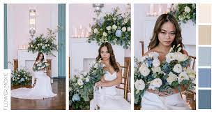 50% off with code zazseptember. Dusty Blue Cream Wedding Flower Moodboard Diy Wedding Flower Packages Flower Moxie