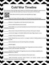 Cold War Timeline Activity In 2020 Cold War Lessons Cold War Cold War Military