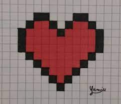Pixel Art De Cœur 31 Idees Et Designs Pour Vous Inspirer En Images Pixel Art Facile Coeur Pixel Pixel Art